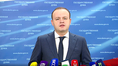 Пресс-подход представителей фракции «Новые люди»