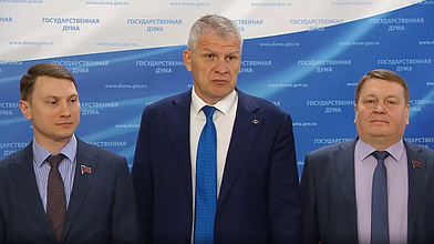 Пресс-подход представителей фракции КПРФ