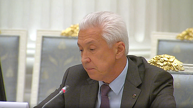 Выступление Владимира Васильева на встрече Президента РФ Владимира Путина с руководством ГД и лидерами фракций