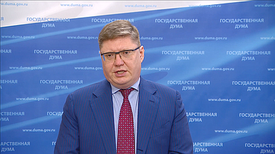 Пресс-подход Первого заместителя руководителя фракции «Единая Россия» Андрея Исаева и Первого заместителя Председателя Комитета по труду, социальной политике и делам ветеранов Михаила Тарасенко