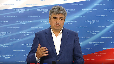 Пресс-подход руководителя фракции «Новые люди» Алексея Нечаева по итогам заседания Совета Государственной Думы