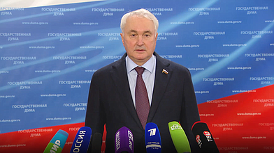 Пресс-подход Председателя Комитета по обороне Андрея Картаполова