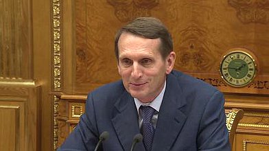 Встреча Председателя Государственной Думы шестого созыва С.Е.Нарышкина с Председателем Комитета национальной безопасности Республики Казахстан К.К.Масимовым