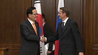 Встреча Председателя Государственной Думы С.Е.Нарышкина с делегацией парламентариев Национального собрания Республики Корея