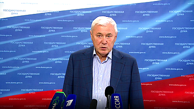 Пресс-подход Председателя Комитета по финансовому рынку Анатолия Аксакова