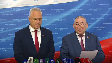 Пресс-подход представителей фракции КПРФ