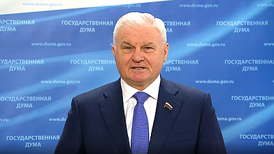 Пресс-подход Первого заместителя Председателя Комитета по аграрным вопросам Владимира Плотникова