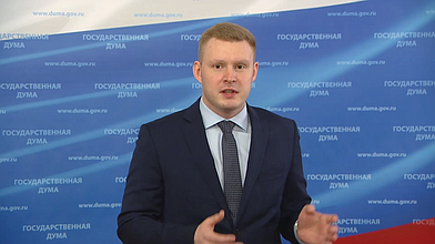 Пресс-подход представителя фракции "Новые люди"