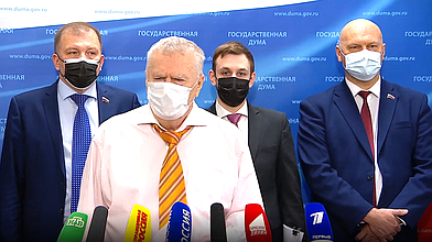 Пресс-подход депутатов фракции ЛДПР