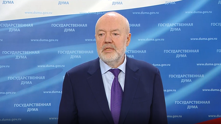 Пресс-подход представителей фракции "Единая Россия"