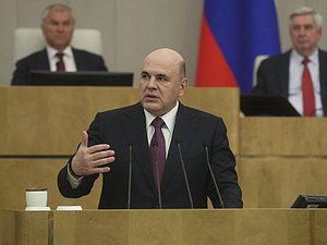 Кандидат на должность Председателя Правительства РФ Михаил Мишустин
